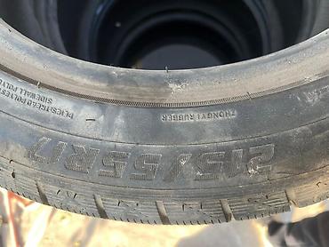 r17 215 45: Шины 215 / 55 / R 17, Зима, Б/у, Комплект, Легковые, Centara — 2