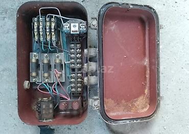 3 fazalı mühərrik starter paneli.Elektrik idarəetmə