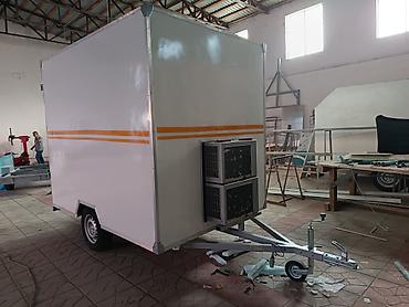 Qoşqu-soyuducu satilir Avtomobil qoşquları sifarişlə hazırlanır