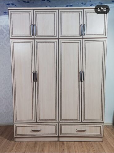 ручки для кухонной мебели boyard: Шкаф для одежды, Б/у, Прямой, ЛДСП