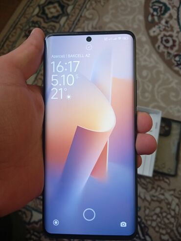 telefon ekranı üçün şəkillər: Xiaomi Redmi Note 13 Pro Plus, 256 GB, rəng - Qara, 
 Sensor, Barmaq izi, İki sim kartlı