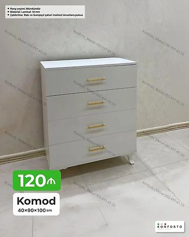 termo ucuz: Yataq otağı mebelləri – trümo, komod və tumbalar - Trümo: 40×160×100 — 3