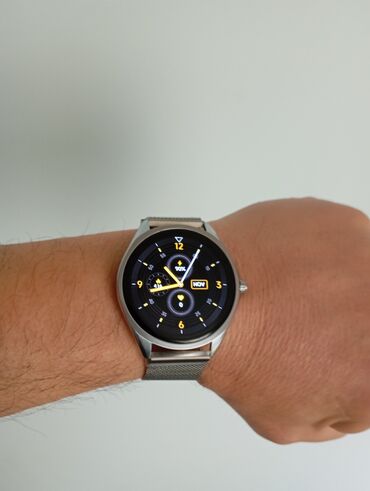 Smart saatlar: Yeni, Smart saat, Sensor ekran, rəng - Gümüşü — 2