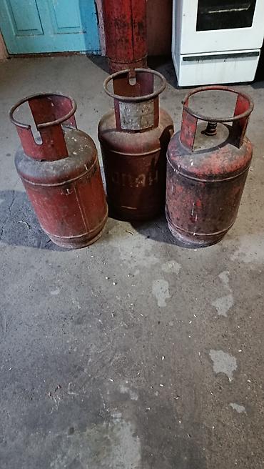 1: Газовые баллоны три штуки Б/у одна штука три тысячи сом — 3