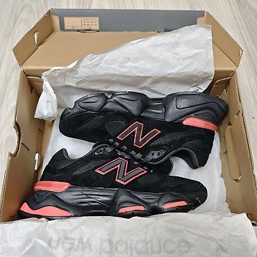 Мужская обувь: New Balance 9060 Black Red. Çox rahat komfortlu uzunömürlü gündəlik — 7
