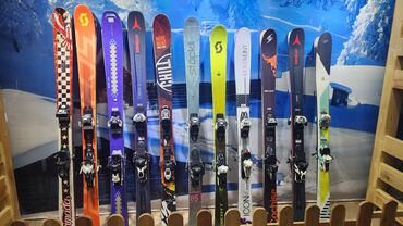 детские лыжи: Лыжи из Европы, б/у, в отличном состоянии. Цены оптовые, доступные