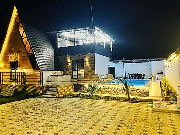 icarə koşk: ✨ Qaxın ən özəl dağ mənzərəli A-Frame villası ✨ 📍 Qaxbaş kəndi — 4