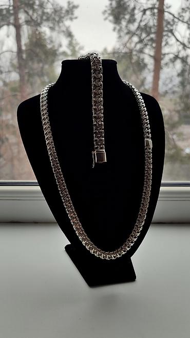 Серебряные наборы украшений: Набор украшений, Унисекс, Новый — 5