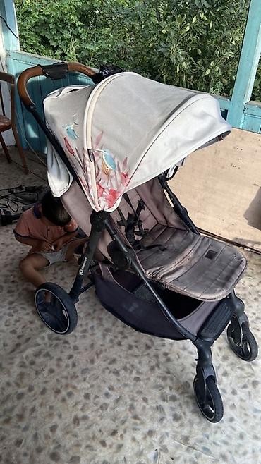 мужской одежды: Прогулочная коляска с большим капюшоном и ярким принтом птиц - Тип — 3