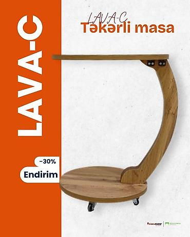 şaxda baba: Jurnal masası, Yeni, Açılmayan, Laminat, Yumru masa — 3