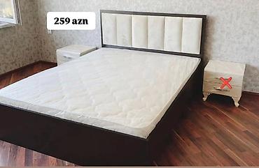 Çarpayılar: Yeni, İkinəfərlik çarpayı, Bazasız, Matras ilə, Siyirməsiz, Azərbaycan — 1