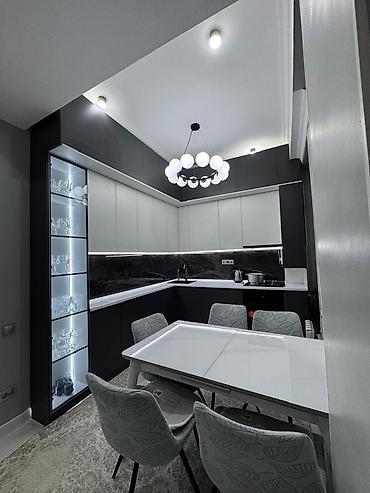 Продажа квартир: 3 комнаты, 90 м², Асанбай мкр Элитка, 6 этаж, Евроремонт — 4