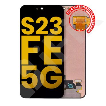 Telefon ekranları: 📱 Ekran Samsung S23 FE (S711B) çərçivədə qara 🛠️İstənilən növ