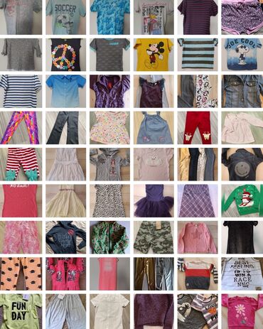 ovs haljine za devojcice: 50+komada paket decije garderobe za dalju prodaju ima i novih stvari