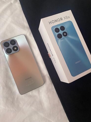 honor 70 pro: Honor X8a, 128 GB, İki sim kartlı, Face ID, Barmaq izi