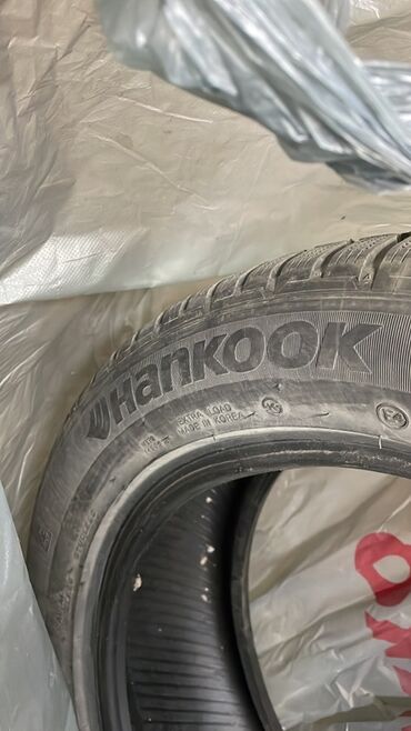 купить шины в бишкеке бу: Шины 215 / 55 / R 17, Зима, Б/у, Комплект, Легковые, Корея, Hankook