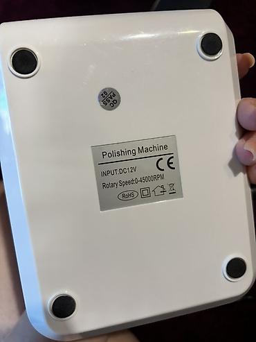 Gözəllik və estetika avadanlığı: Manikür üçün elektrikli frez aparatı (Polishing Machine) - Giriş: DC — 3