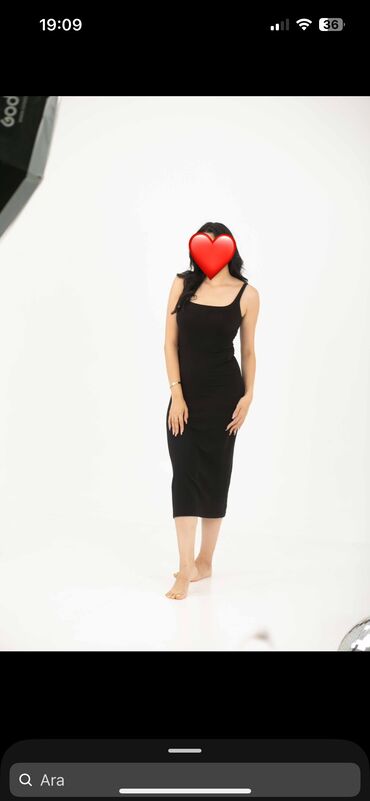 Пиджаки: Вечернее платье, Миди, Bershka, M (EU 38)