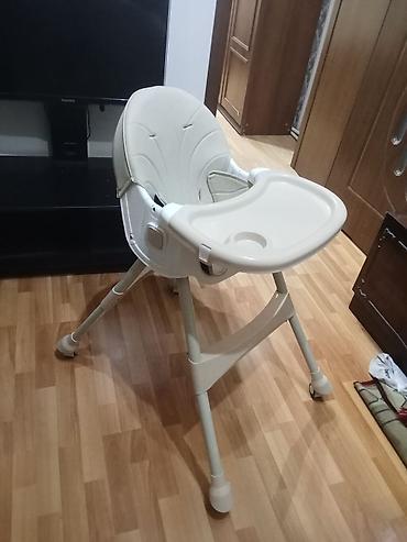 Uşaq dünyası: Uşaq yemək stulu və uşaq arabası dəsti Uşaq yemək stulu: - Rəng: açıq — 1