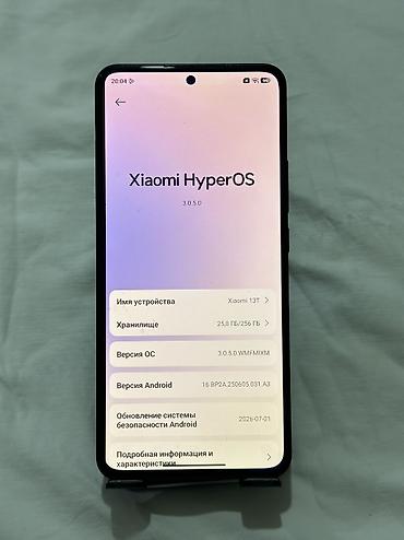 redmi note 13s: Xiaomi, 13T, Б/у, 256 ГБ, цвет - Черный, 1 SIM, 2 SIM, eSIM — 5
