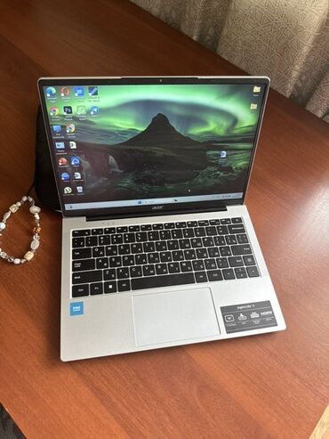 acer aspire 1 цена: Ноутбук, Acer, 8 ГБ ОЭТ, Intel Core i3, 14 ", Татаал эмес тапшырмалар үчүн, эс тутум SSD