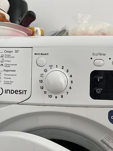 sli: Стиральная машина Indesit, фронтальная загрузка. Основные функции и — 2