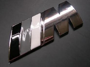 Auto delovi, gume i tjuning: BMW M znak samolepljiv metalni. Samolepljiv znak oznaka originalnih — 1