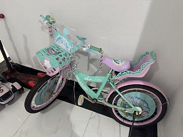 Velosipedlər: Uşaq velosipedi – “Princess” temalı, 2 təkərli Xüsusiyyətlər: - Rəng — 4