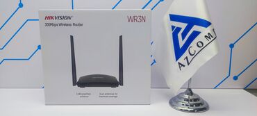 modem kablosuz: HIKVISION WR3N, 2.4 ve 5 g dəsdəkləyir