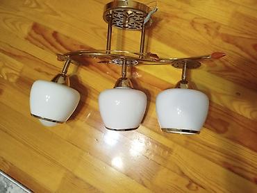 isiq lampasi: Çılçıraq, 3 lampa, Şüşə — 2