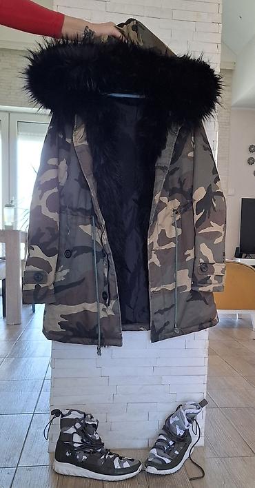 alpha industries: Komplet za zimu – kamuflažna parka i čizme - Jakna parka u maskirnom — 1
