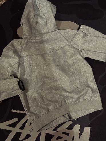 найк теч флиск: Мужская толстовка, M, Nike, Новый, цвет - Серый, Самовывоз, Платная доставка — 3