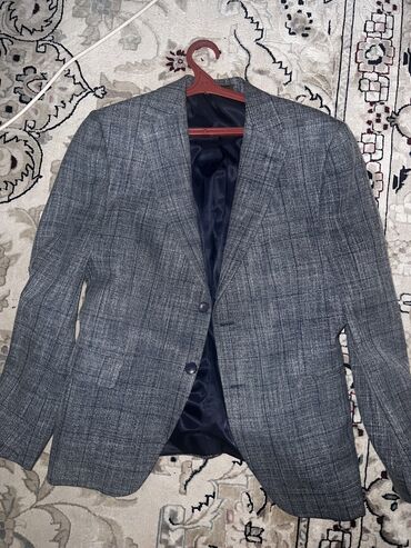 пиджак мужская: Костюм L (EU 40), XL (EU 42), цвет - Голубой