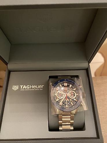 tag huer: TAG Heuer Carrera Heuer 01 Chronograph (автоподзавод) - Швейцарские — 1