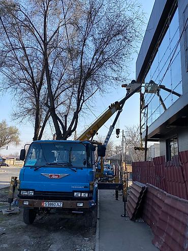 строительный лифт: Автокран Кран Като Стрела 21 м 5 тонн Услуги крана Манипулятор — 7