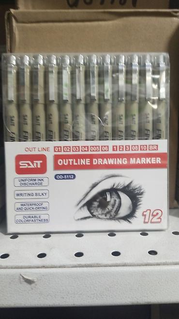 Канцтовары: Стеряемые гелевые ручки и наборы фломастеров Yalong - Фломастеры — 6