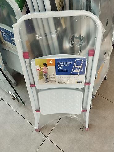 Məhsul: Saraylı Practical Steel Ladder – 2 pilləli metal nərdivan
