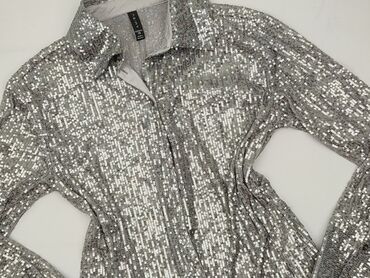 srebrne sukienki na imprezę: Amisu, Women`s shirt, size XS (EU 34)