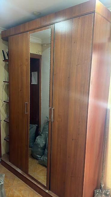Mətbəx mebeli: Mebel və qapı dəsti - Material: ağac teksturalı MDF/laminat örtüklü — 17