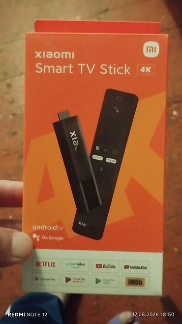 mi tv stick: Yeni Smart TV boks Xiaomi 16 GB, Android, Ünvandan götürmə — 1
