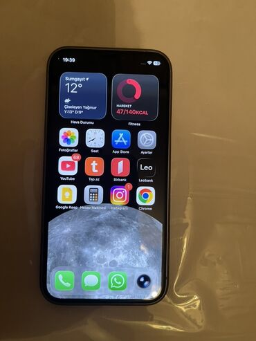 Apple iPhone: IPhone 12, 128 GB, Qara, Simsiz şarj — 1