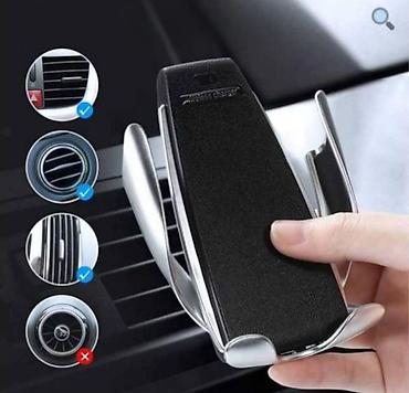 karta sebije: Držač i bežični punjač za telefon 2u1 – model S5 Smart bežični punjač — 1