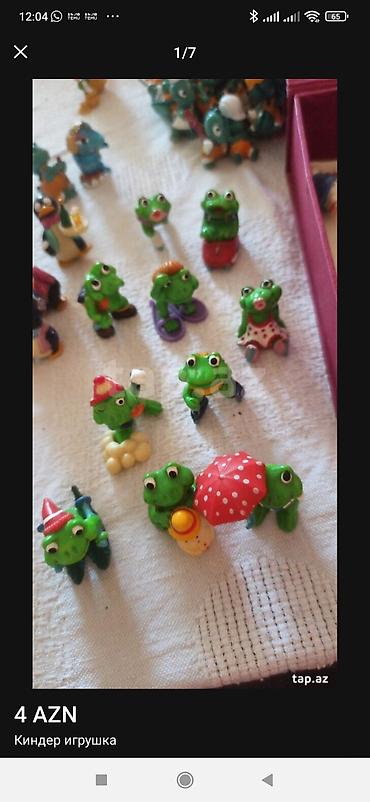 gitara sekilleri: Məhsul: Kinder sürpriz fiqurlarının kolleksiyası Təsvir: - Müxtəlif — 5