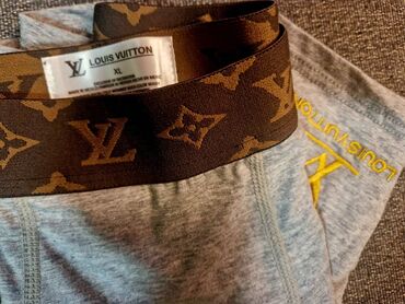 Čarape i donji veš: Gaće, XL (EU 54), Louis Vuitton, bоја - Braon, Pamuk — 10