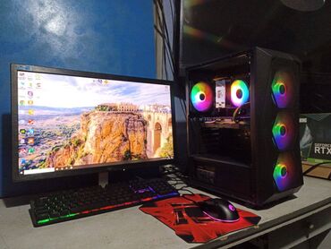 Настольные ПК и рабочие станции: Компьютер, ядер - 6, ОЗУ 16 ГБ, Для работы, учебы, Новый, Intel Core i5, NVIDIA GeForce RTX 3050, SSD — 1