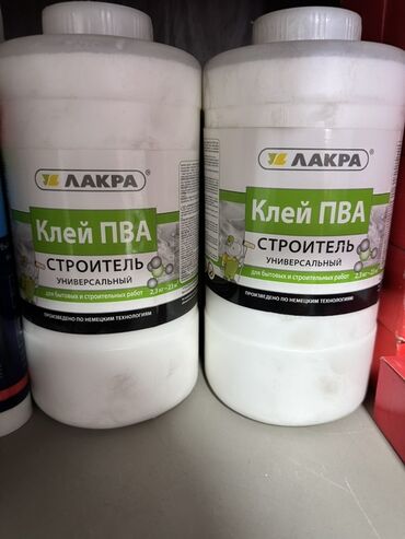 строительный клей: Клей ПВА строительный «Лакра» универсальный. Подходит для бытовых и