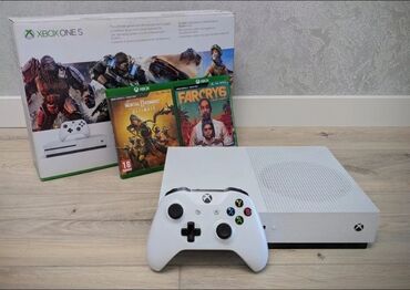 Xbox One: X box one s 
1 tb
Коробка, шнуры 
без игр