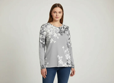 eleganckie bluzki plus size allegro: Women's blouse, size M
