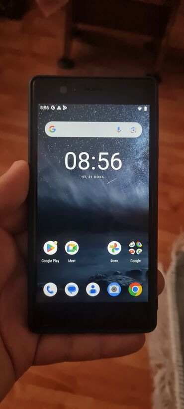 Nokia: Nokia 3, 32 GB memory, rəng - Qara, Sensory phone, Dual SIM cards