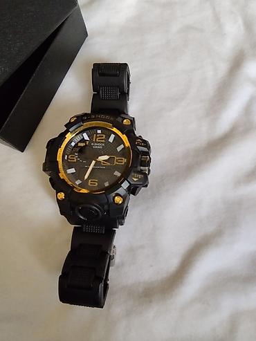 Ručni satovi: Casio G-Shock muški ručni sat – Mudmaster stil, crno-zlatni - Robusno — 13